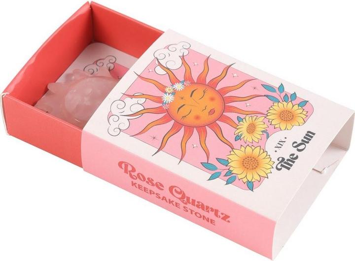 Actual product image Something Different Rose Quartz Sun Crystal
