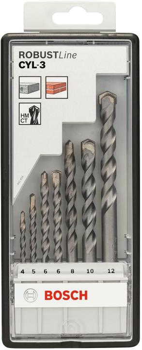 Actual product image Bosch Professional Zubehör Robust Line-Set CYL-3 (6 mm, 12 mm, 10 mm, 5 mm, 8 mm, 4 mm)