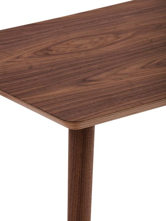 Actual product image Oakywood Classic Desk - Classic solid wood desk - Walnut veneer / 120x60 - (120 x 60 cm)