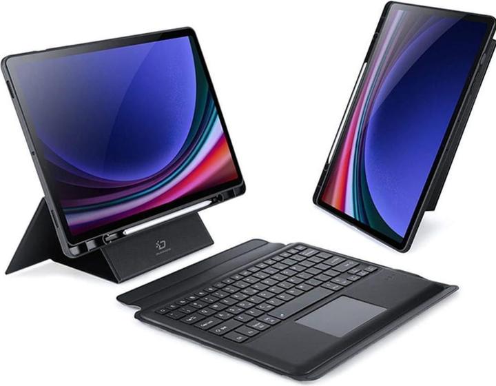 Image du produit Dux Ducis Étui pour clavier de la série DK (US, Galaxy Tab S9 FE+, Galaxy Tab S9+, Galaxy Tab S10+)