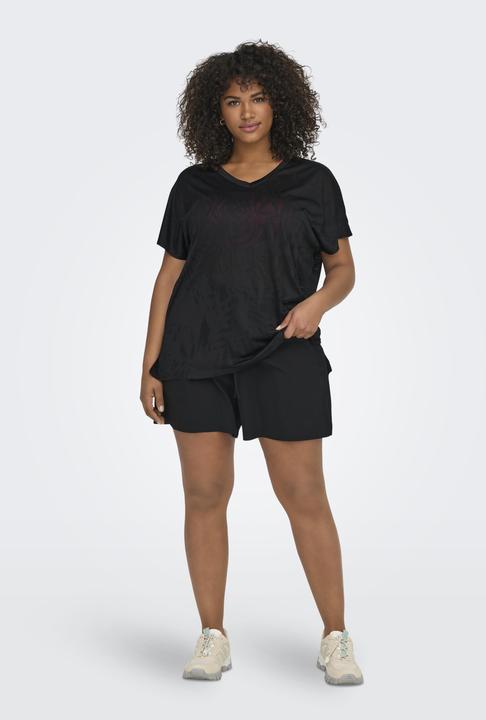 Actual product image Only Play Loose fit V-neck Curve batwing sleeves T-shirt top (40)