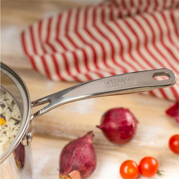 Actual product image Kuhn Rikon ALLROUND PLUS saucepan (18 cm, Saucepan, Stainless steel)