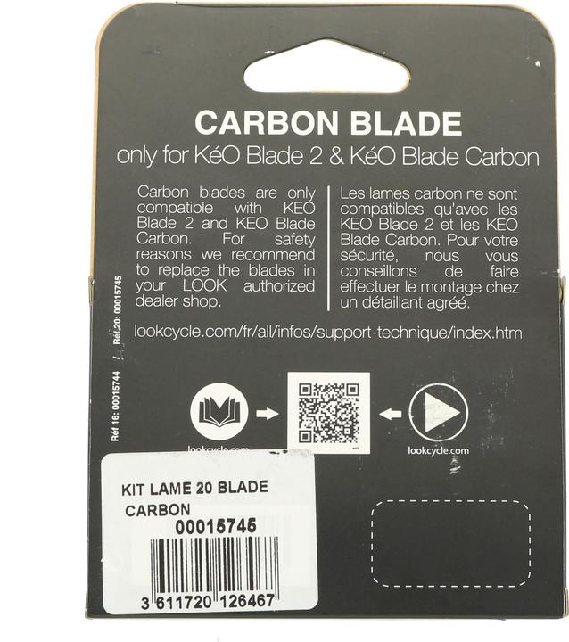Image du produit Look Kit Kéo Blade Carbon 20Nm
