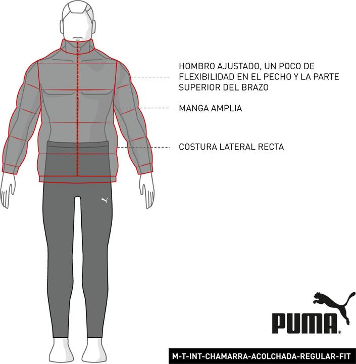Actual product image Puma ESS+ Padded Jacket (M)