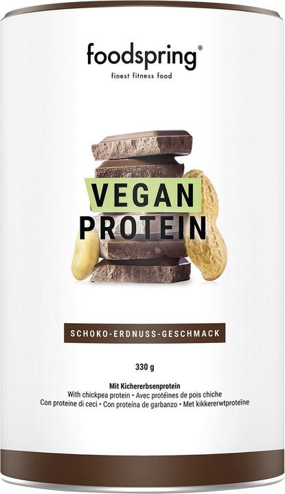 Foodspring Proteine vegane (Burro di arachidi, 1 pz., 330 g)