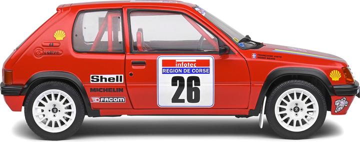 Image du produit Solido 1:18 Peugeot 205 PTS rouge #26