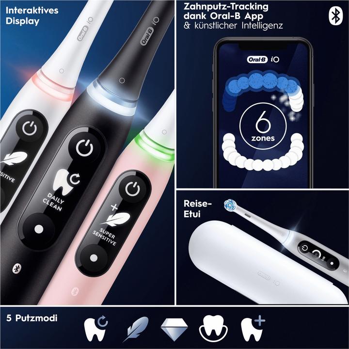 Actual product image Oral-B iO Series 6 (Oscillating toothbrush)