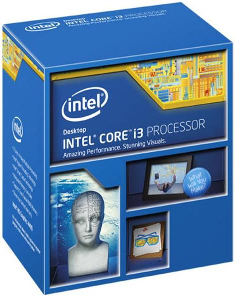 Productafbeelding Intel Core i3 4130 BOX (LGA 1150, 3.40 GHz, 2 -Core)