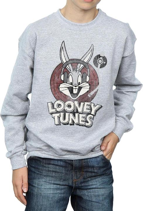 Actual product image Looney Tunes Boys Bugs Bunny Circle Logo Sweatshirt (152, 158)