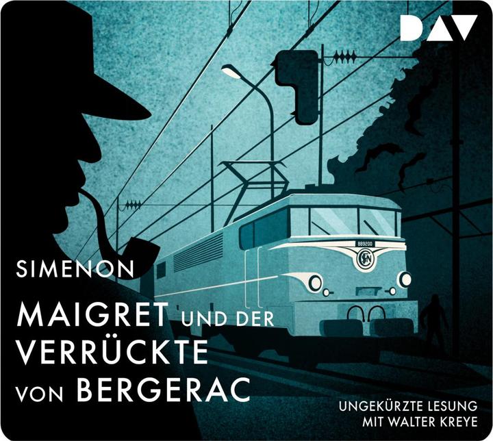 Actual product image Maigret and the madman of Bergerac (Georges Simenon, Hansjürgen Wille, Barbara Klau, Svenja Tengs, Wolfgang Stockmann, Walter Kreye, German)