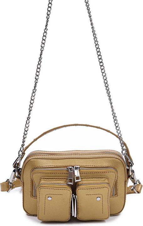 Núnoo Nunoo Helena Florence Gold Ladies Umhängetasche - Gold - Einen Grösse