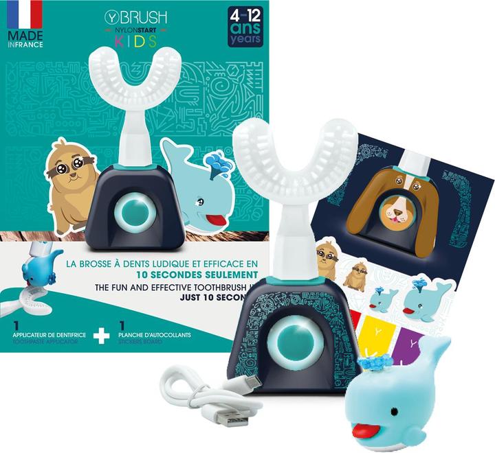 Actual product image Y-Brush Nylon Kids Toothbrush (1 x)