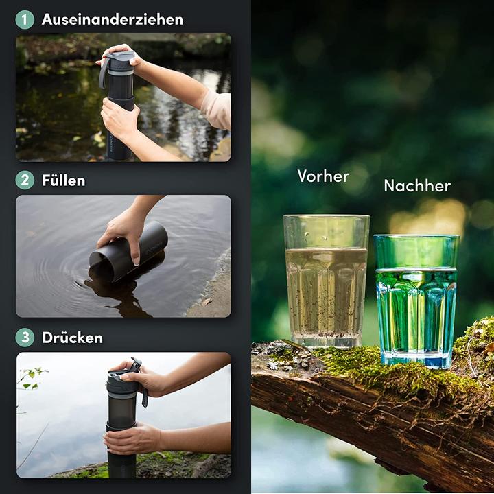 Produktbild Bachgold Wasserfilter Flasche (0.65 l)