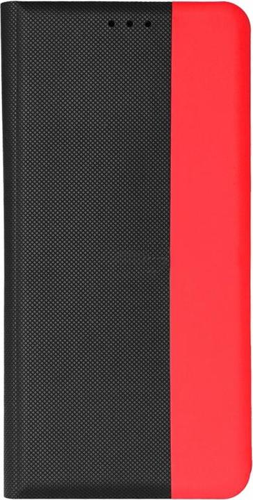 Produktbild prio Book Case Fashion für iPhone 12 Pro Max schwarz-rot (Apple iPhone 12 Pro Max)