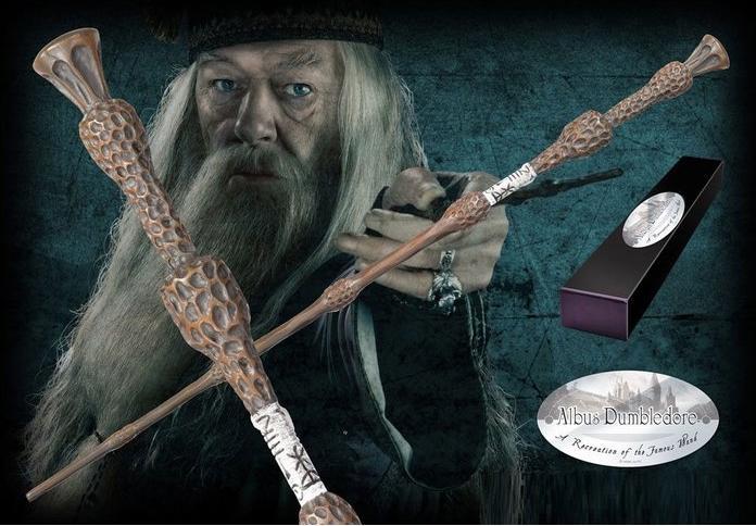 Actual product image Noble Collection Zauberstab Albus Dumbledore