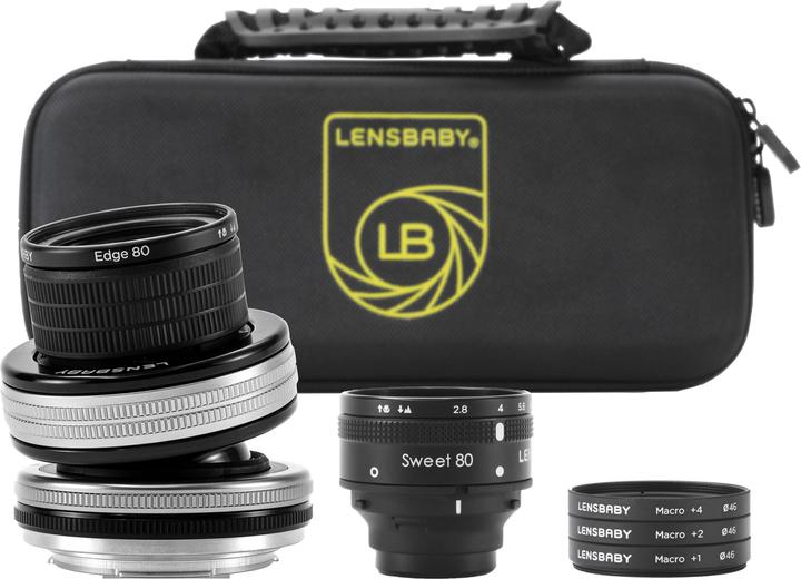 Produktbild Lensbaby Optic Swap Macro Collection for Fuji X (Fujifilm X, Vollformat)
