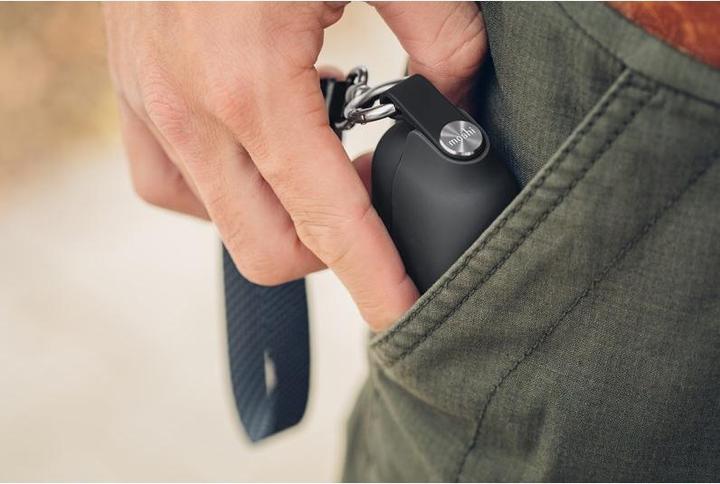 Produktbild Moshi Pebbo for AirPods Pro, AirPods Case Protection - Shadow Black (Kopfhörer Tasche)