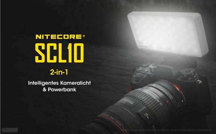 Image du produit Nitecore SCL10 Kameralicht (Autres lumières permanentes)