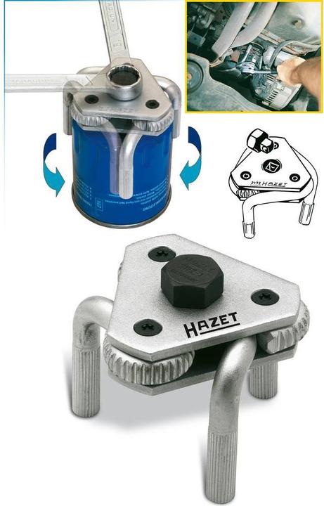 Produktbild HAZET Ölfilter-Schlüssel 2172