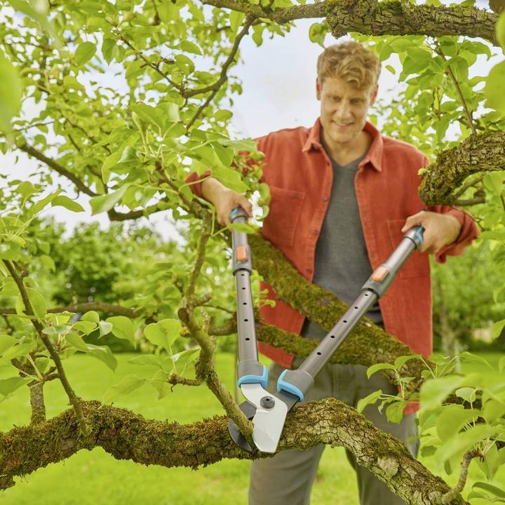 Produktbild Gardena Astschere TeleCut Pro L (grau/türkis, 65cm - 90cm)