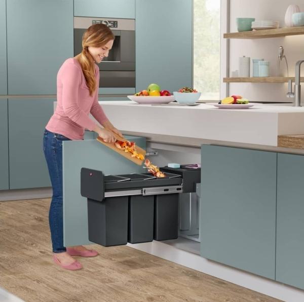 Produktbild Hailo EcoLine Design Trio L Einbausystem (30 l)
