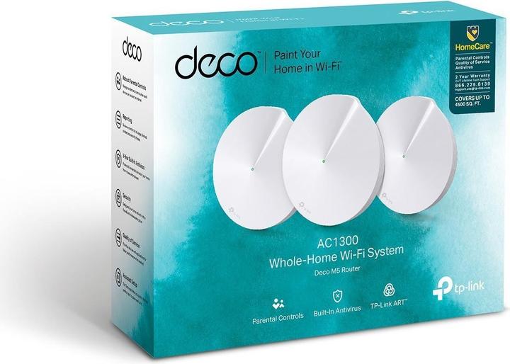 Actual product image TP-Link Deco M5 Dualband WLAN Mesh Set of 3 (AC1300)