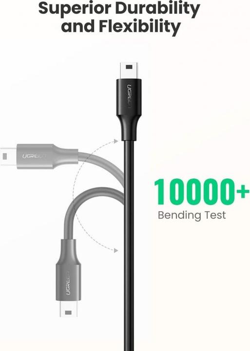 Produktbild Ugreen USB A – USB Mini-B (3 m, USB 2.0)