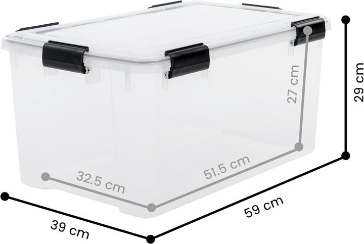 Produktbild Iris Ohyama Aufbewahrungsboxen (59 x 39 x 29 cm, 66.70 l)