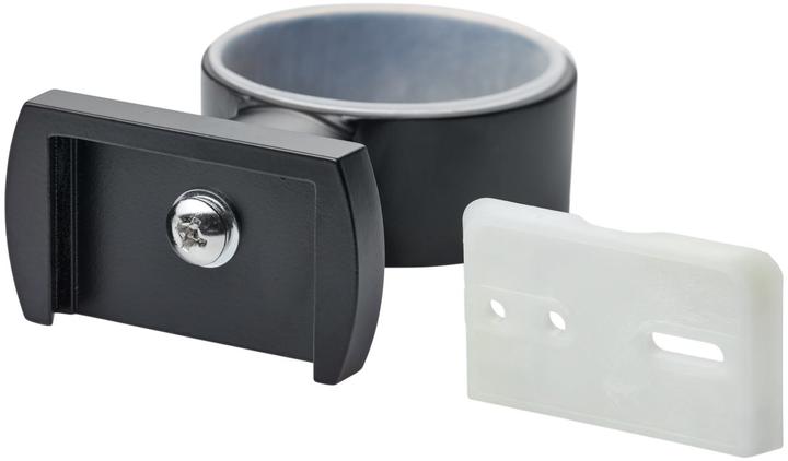 Immagine prodotto Biasca Portabicchieri in vetro, nero opaco (6 x 17 x 20,5 cm)