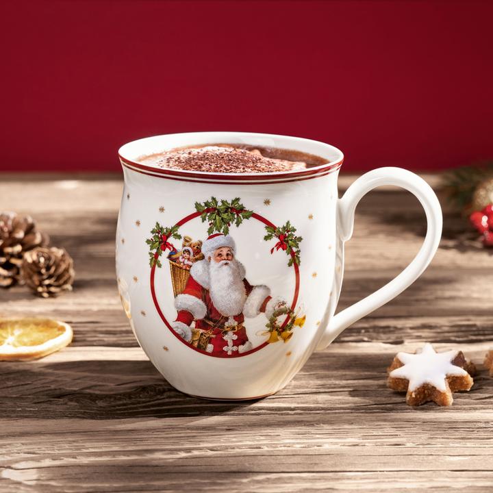 Produktbild Villeroy & Boch Becher mit Henkel, Santa und Reh Toy's Delight (390 ml, 1 x)