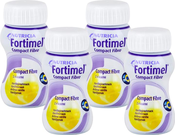 Immagine prodotto Fortimel Compact Fibre Vanille (Vaniglia, 4 pz., 646 g)