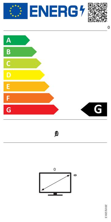 Energy Label HP P34hc (3440 x 1440 pixels, 34")