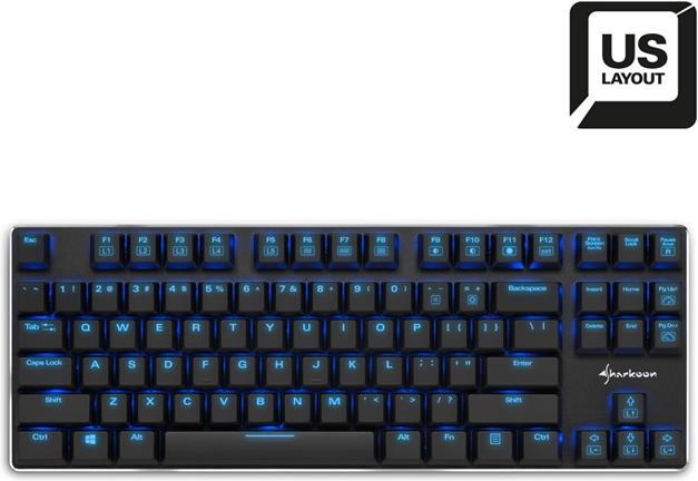 Actual product image Sharkoon PureWriter TKL (US, Cable)
