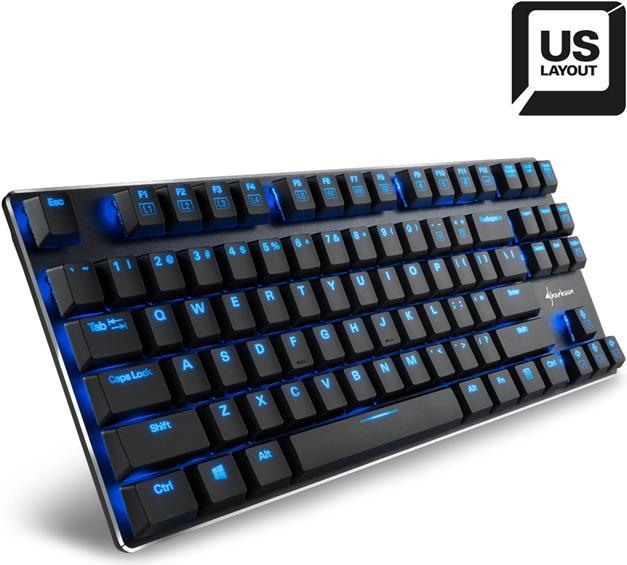 Actual product image Sharkoon PureWriter TKL (US, Cable)