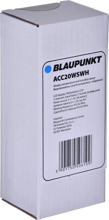 Actual product image Blaupunkt LCD ACC20WSWH