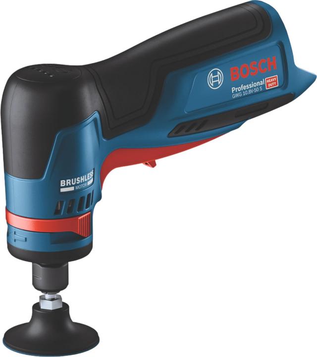 Actual product image Bosch Professional Bosch GWG 12V-50 S Professional cordless straight grinder 12 V 6 mm brushless + 1x rechargeable (Straight grinder)