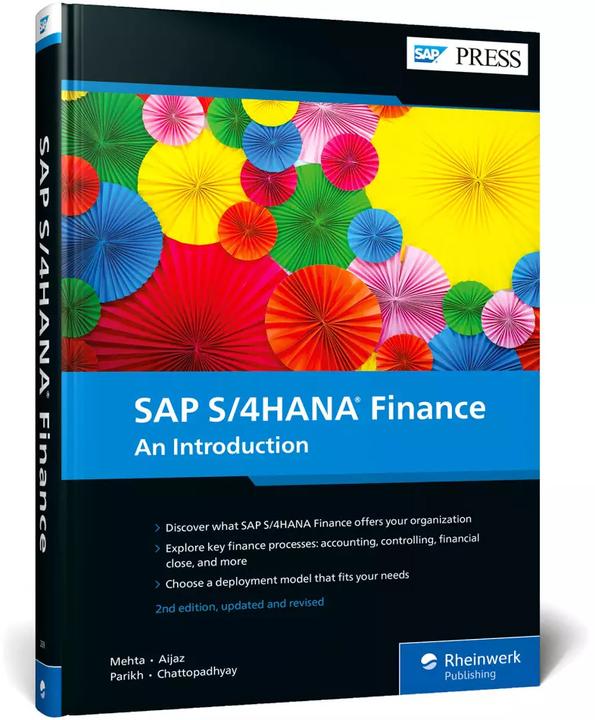 Actual product image SAP S/4HANA Finance (English, Sanjib Chattopadhyay, Maunil Mehta, Usman Aijaz, Sam Parikh, 2023)