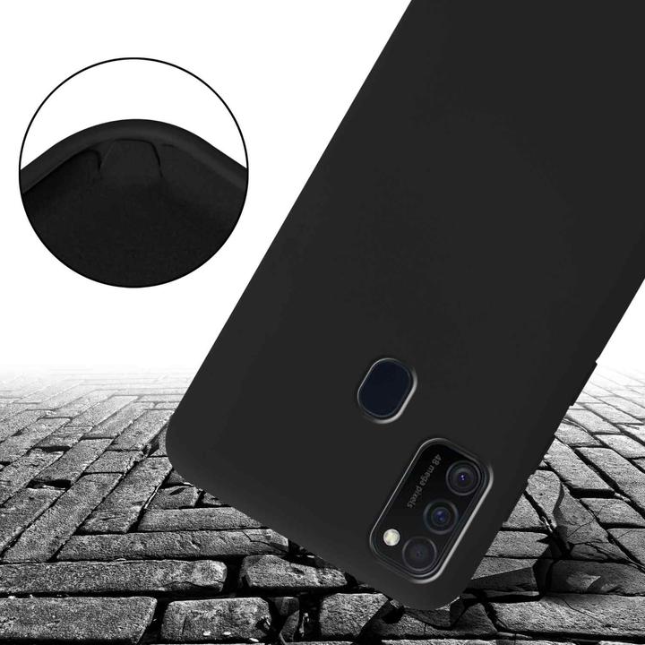 Image du produit Cadorabo TPU Cover Chaîne de téléphone portable Liquid (Samsung Galaxy M21, Samsung Galaxy M30s)