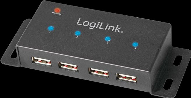 Produktbild LogiLink UA0141A (USB-A, 4 Ports)