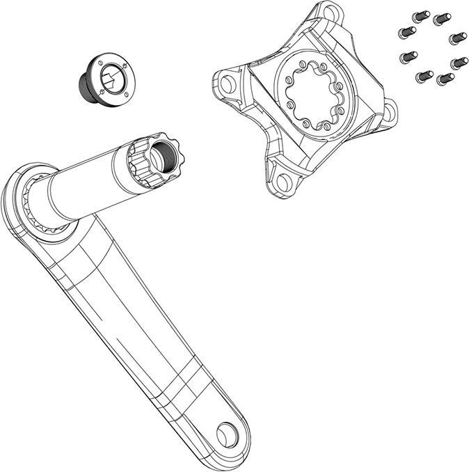 Truvativ SBC Mahle 107mm noir