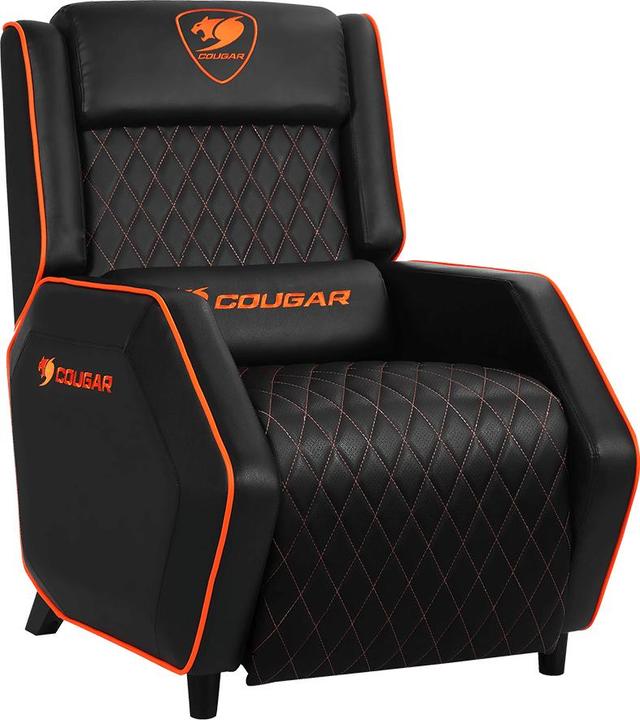 Image du produit Cougar Gaming Sofa Ranger, Fauteuil de jeu, 160 kg, Siège à ceinture rembourrée, Universel, Noir, Polyvi