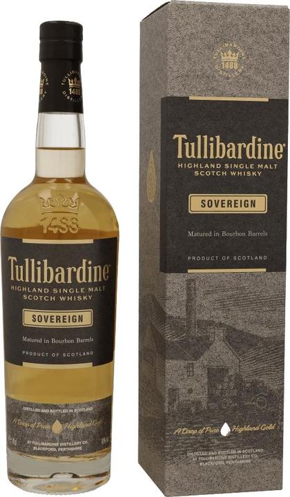 Image du produit Tullibardine Sovereign (Single Malt, Scotch Whisky, 1 x 70 cl)