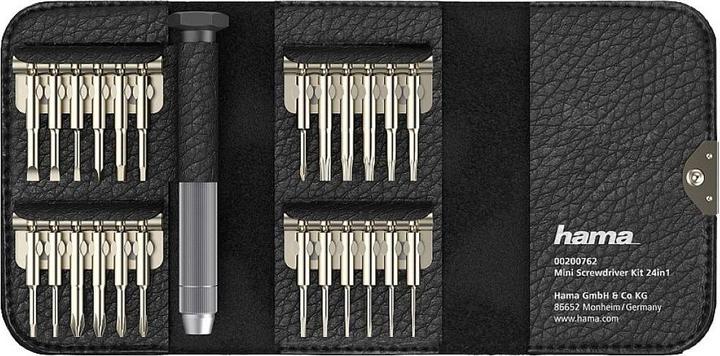 Actual product image Hama Mini screwdriver set (Tri-wing, Torq, Cross recess)