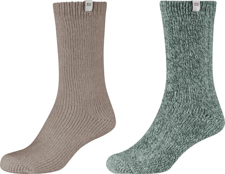 Skechers Women cozy lurex Socks 2p (39, 42)