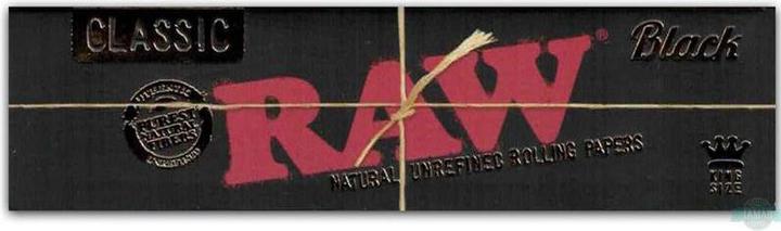 Produktbild RAW Black Papers King Size Slim Extra Fine Box