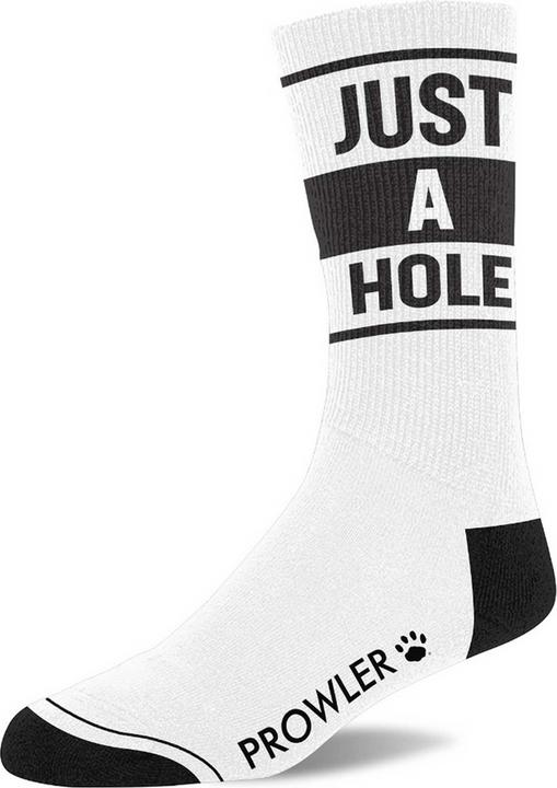Prowler Just A Hole Socks - White/Black (Eén maat voor iedereen)