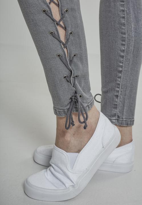 Immagine prodotto Urban Classics Ladies Denim Lace Up Skinny Pants (28)