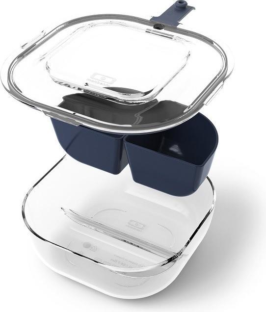 Image du produit Monbento Lunch Box MB Gourmet avec 2 compartiments Made in France - Leakproof Lunch Box for Work/Sc