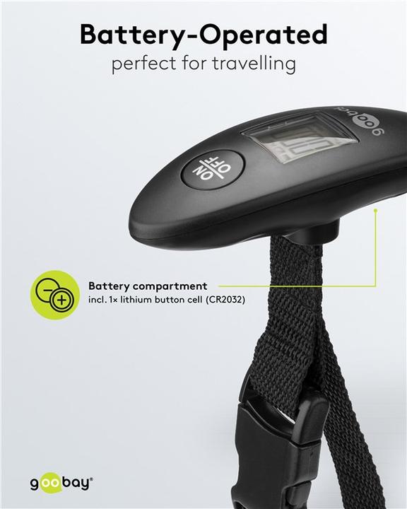 Actual product image Goobay Digital luggage scale (Luggage scale)