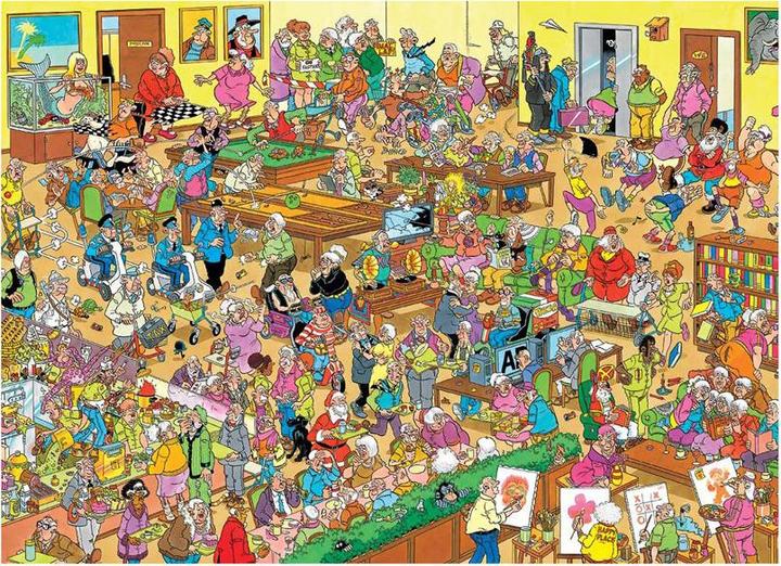 Produktbild Jumbo Puzzle Jan Van Haasteren Das Altersheim 1000 Teile (1000 Teile)